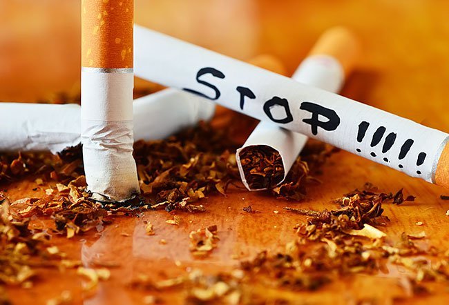 Smoking constricts the arteries, and that raises blood pressure for a few minutes.